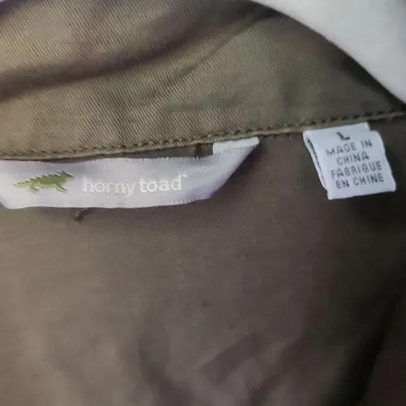 Horny toad women's lightweight jacket L sustainable hippie outdoors - Picture 6 of 7